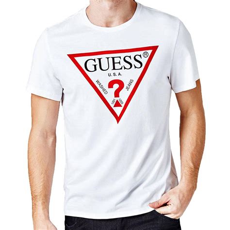 guess original logo t shirt